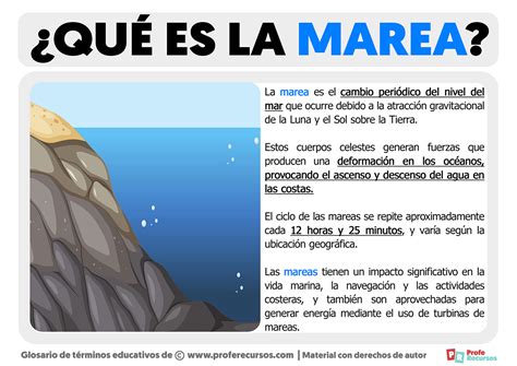 marea wikipedia|que son las mareas.